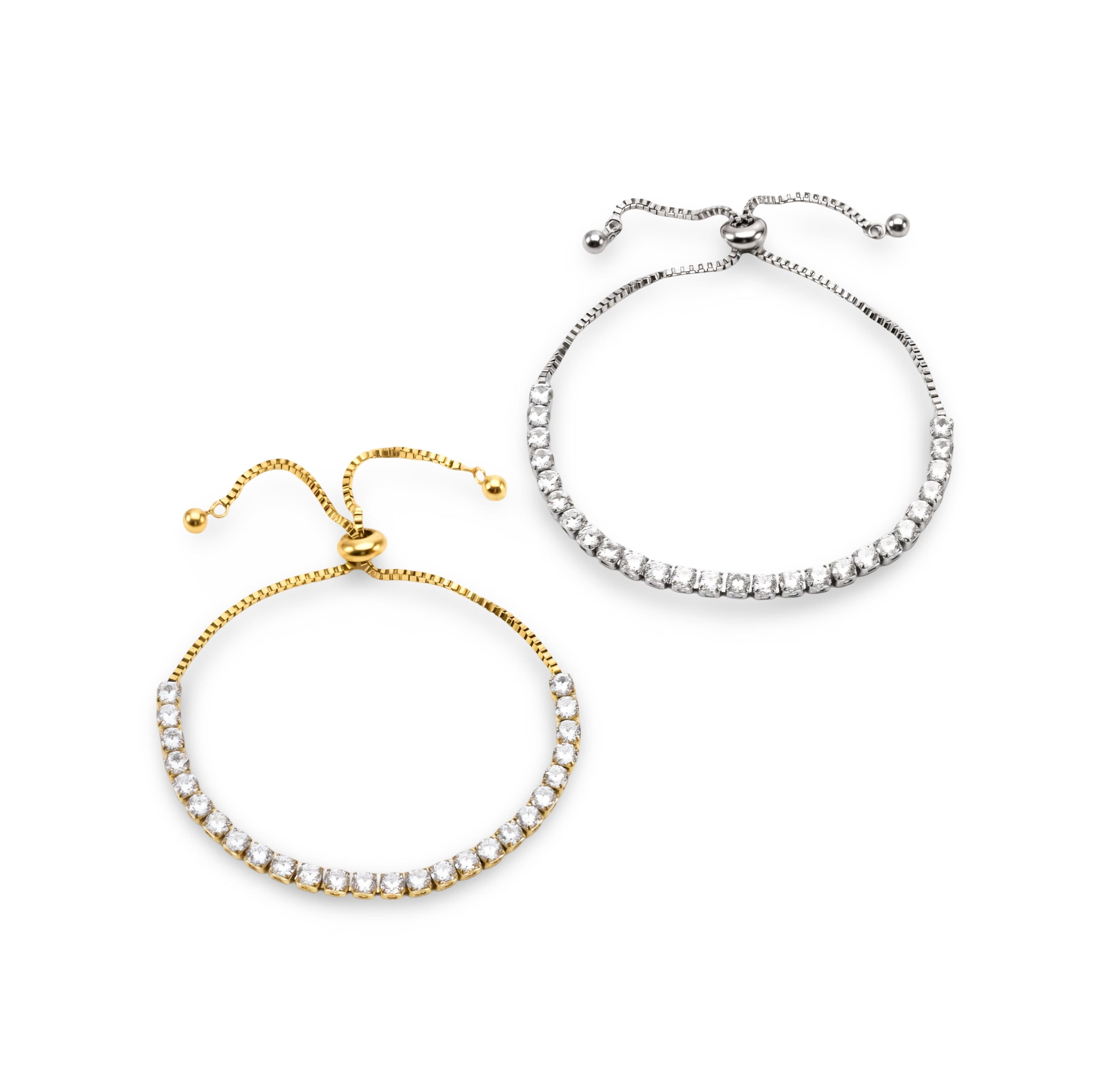 Silver Tennis Bracelet